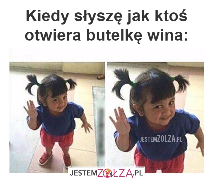 butelka wina