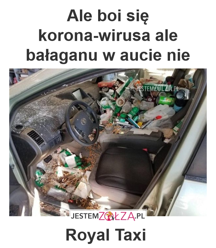 kiedy mi taksówkarz nie pozwala siedzieć z przodu