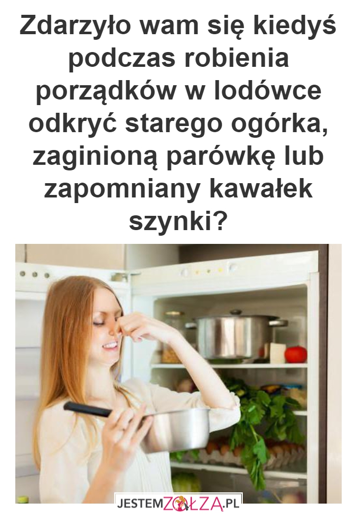 sprzątanie lodówki