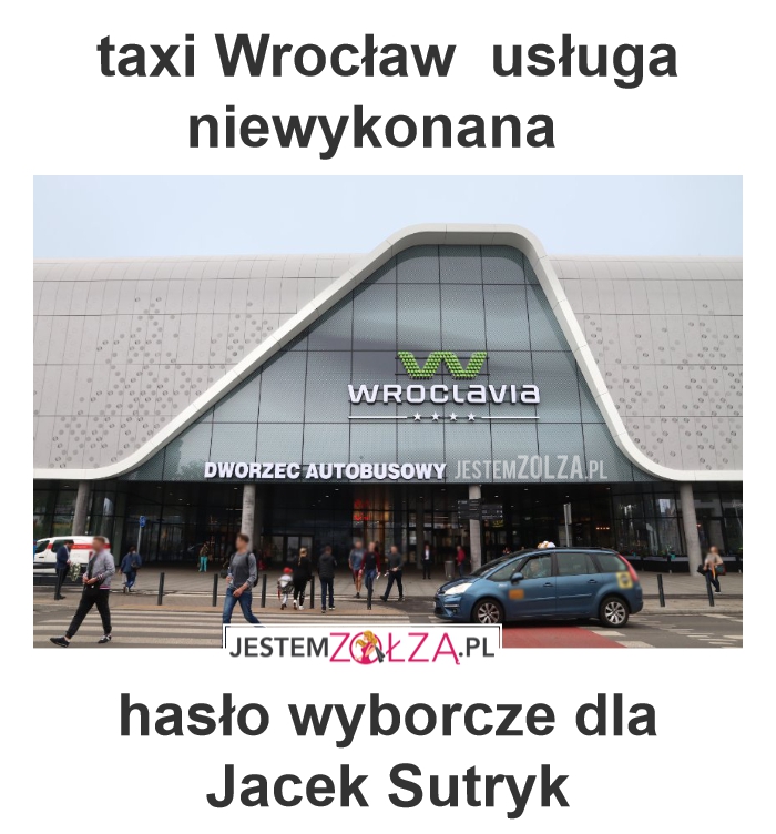 taxi wrocław główny stoją nie postoju taxi jak stare pierdoły hmm