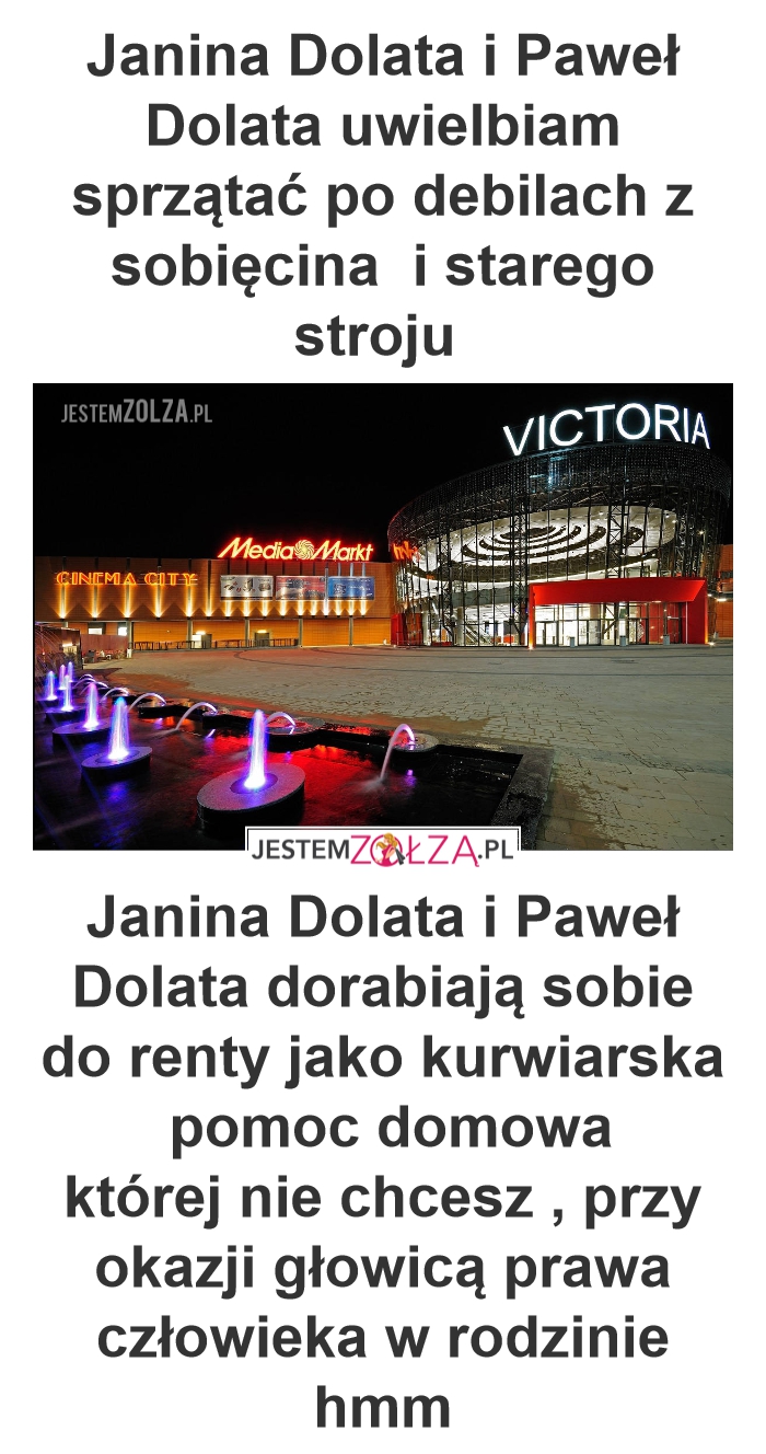 Janina Dolata oraz Paweł Dolata nowi sporzotecze galeria victoria wałbrzychu