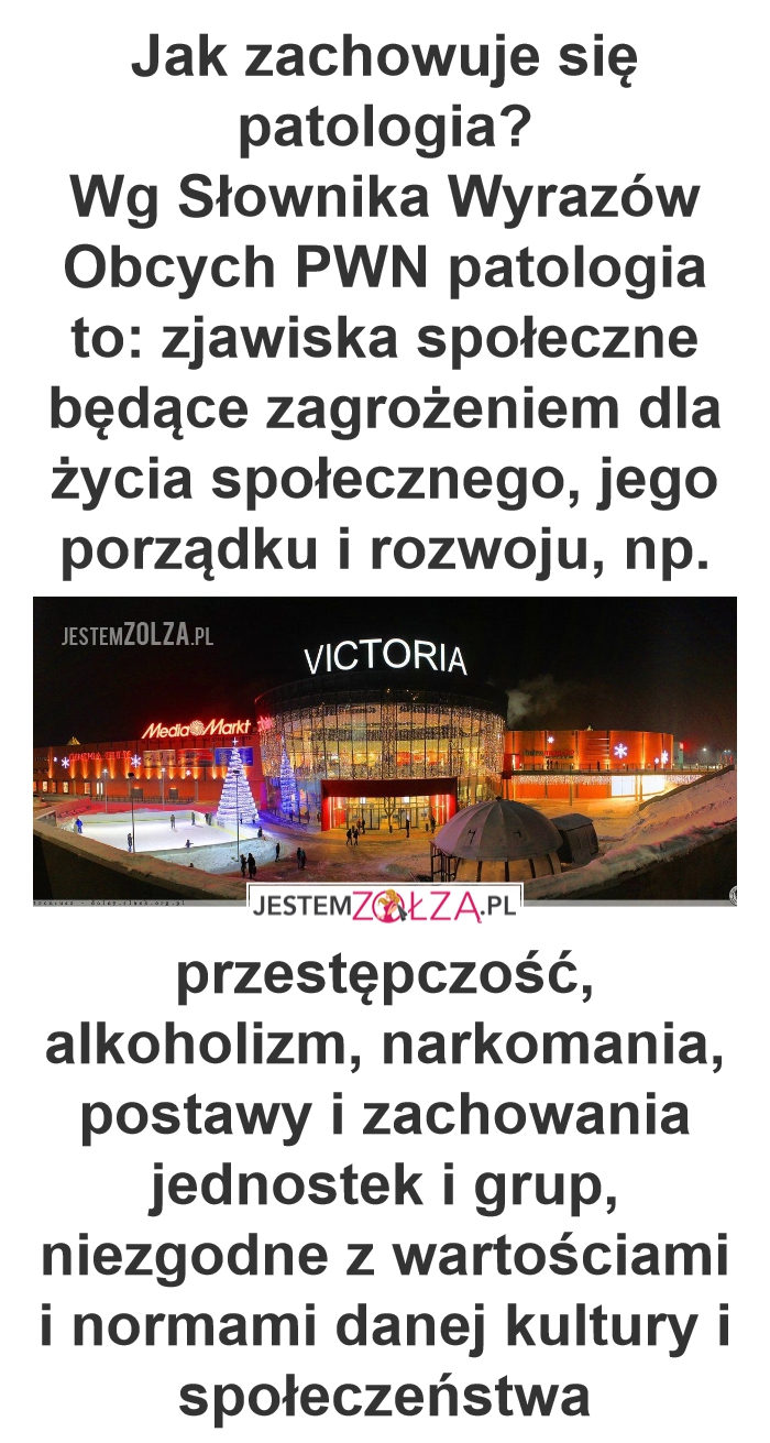 galeria victoria Wałbrzychu, patologia