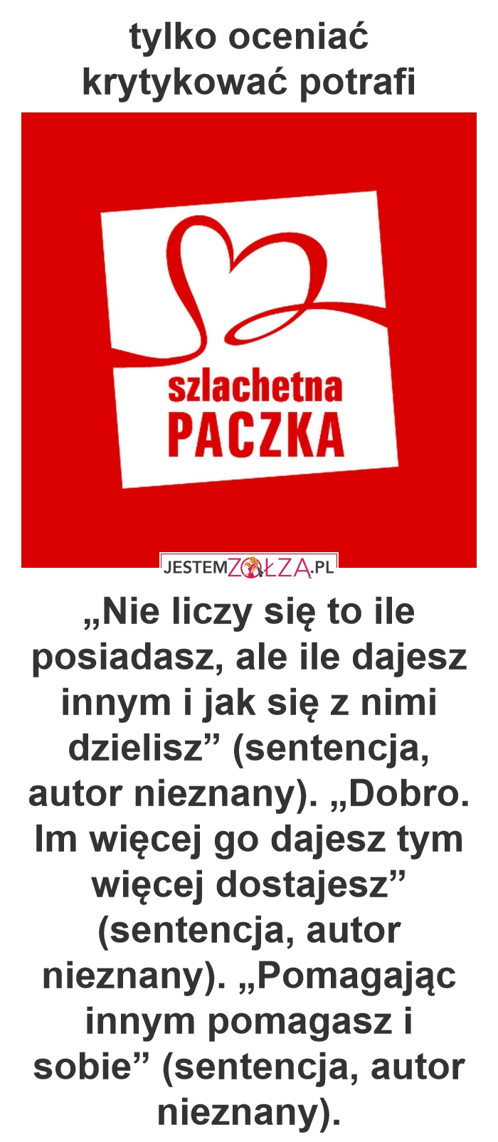 szlachetna paczka ,Wałbrzych , podżeganie do nienawiści