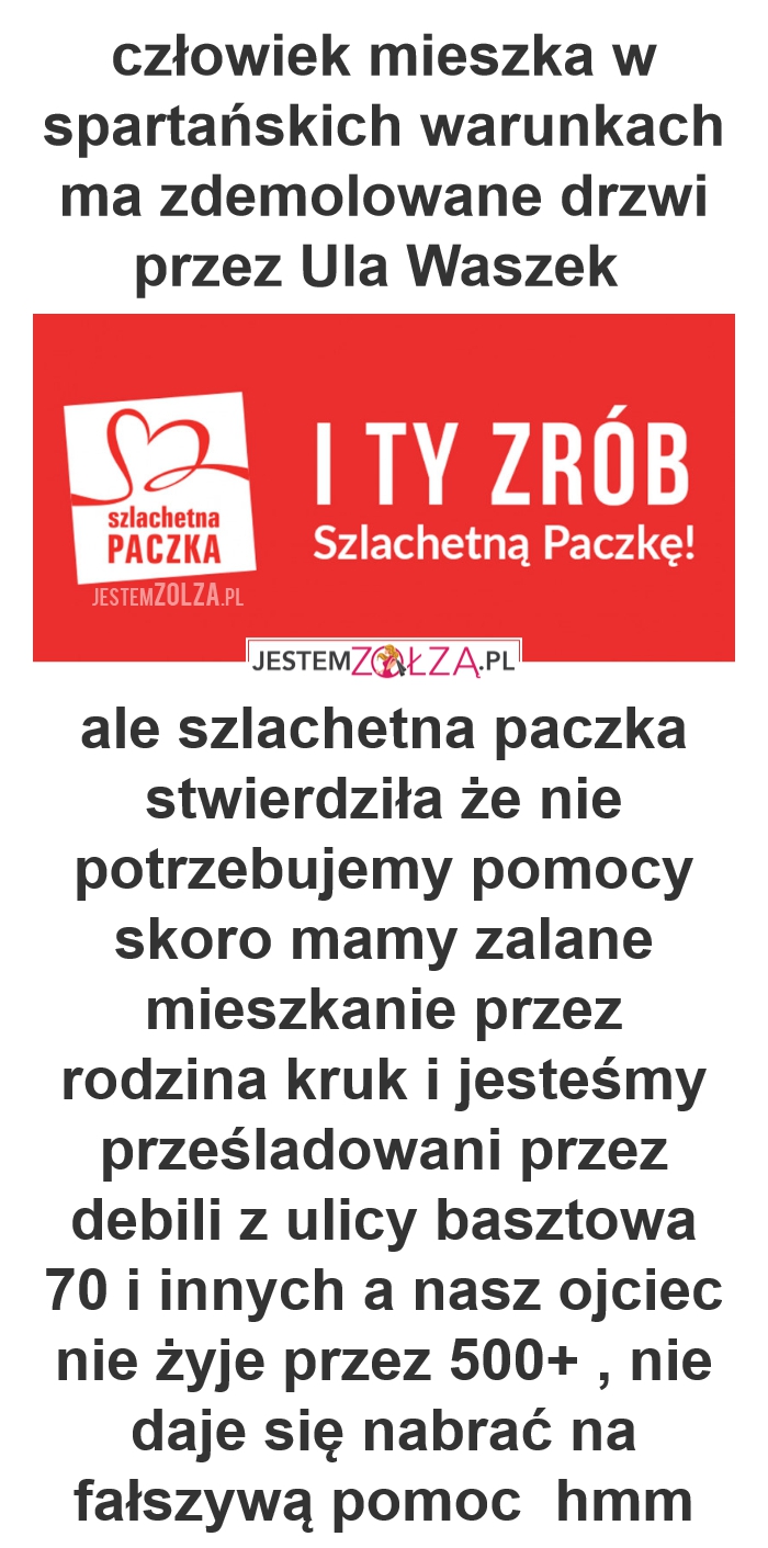 szlachetna paczka ,Wałbrzych , podżeganie do nienawiści