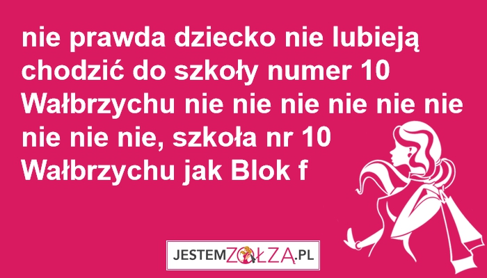 szkoła nr 10 Wałbrzychu jak Blok f 