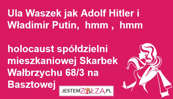 Ula Waszek : holocaust spółdzielnia mieszkaniowa skarbek wałbrzychu 