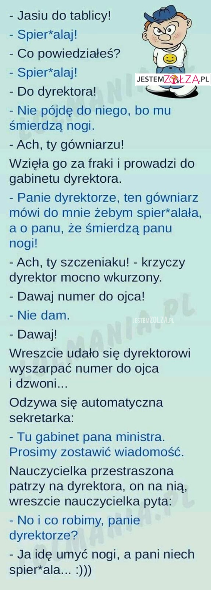 wałbrzych szkoła 21 dzien pyskatego bachora 