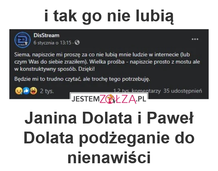 agnieszka strąk, Janina Dolata i Paweł Dolata podżeganie do nienawiści 