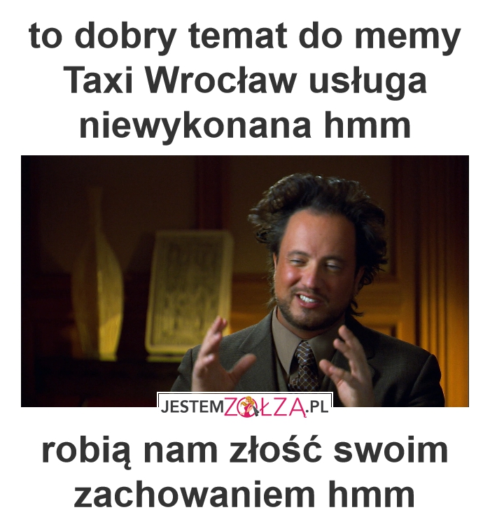 memy  taxi wrocław usługa niewykonana 