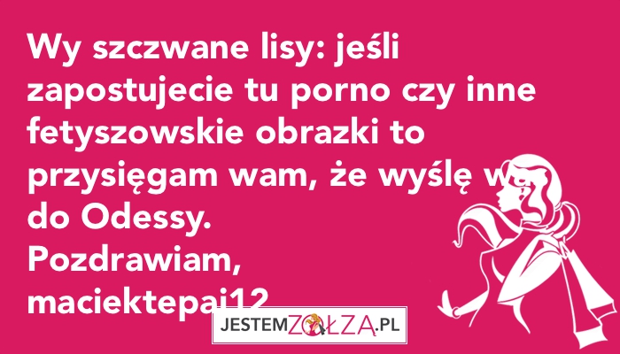 Wiadomość do wszystkich tutaj
